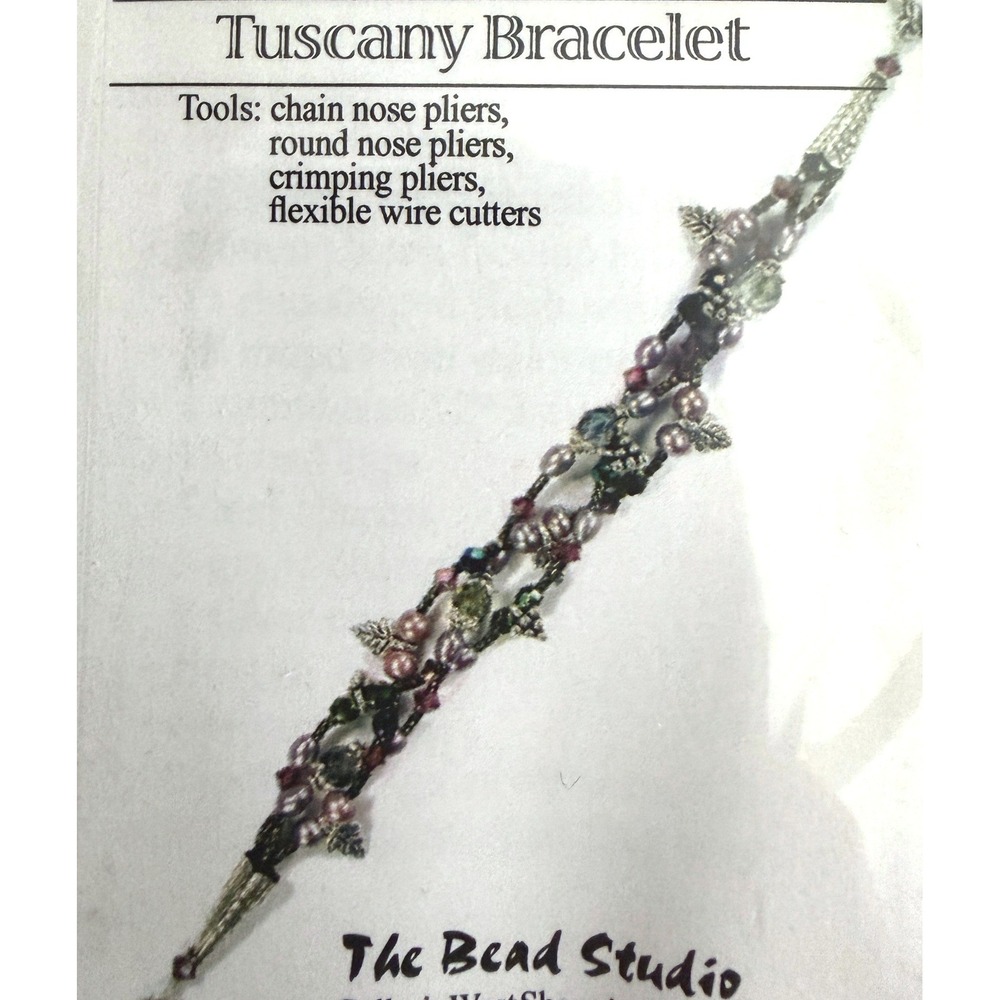 Jewelry Beading Kit Bead Studio Tuscany Bracelet DIY